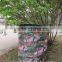 printed garbage bag leaf bag with handles UV resistant with logo