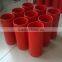 Red Painted Fire Fighting Sprinkler Steel Pipes with Thread Grooved