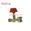 brass ball valve for pipe tube connecting , with 1/4" 3/8"female and male standard thread
