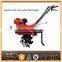 Mini Multi-function Gasoline Power Rotary Cultivator with Cart and Wheels