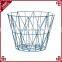 2016 new product wholesale painted finished home goods wire storage basket