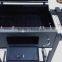 Box Shape Bbq Grill Smoker Trolley