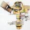 Brass Impulse Sprinkler With Two-Way Metal Spike For Garden