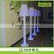 PE plastic rgb 16 colors floor lamp with battery for decoration