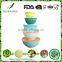 Cute Design Quality assurance Degradable Bamboo Fiber Bowl Set