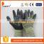 DDSAEFTY Cut Resistance Gloves Anticut With Black Nitrile Foam Coating On Palm Safety Gloves