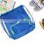 Factory Price Nylon Polyester Drawstring Bag,drawstring bag with front zipper pocket