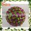 Size can be customized all types of artificial flower ball fake decor accosion artificial flower ball