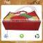 PP Laminated jute tote bag with padded rope handle with three color print two side