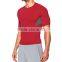 New Style Wholesale Custom Gym Fitness Sports Clothing Plain Red Men T Shirt