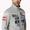 fashion embroided sweatshirt without hood in size 6xl