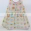 New design wholesale lovely printed children summer clothes kids frocks 2 year old girl dress