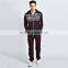 PA0030A adult chest print jumpsuit tracksuit onesie hoody