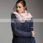 Pure mongolian cashmere scarf knitted pattern