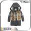 Girls' Furry Stadium- Cloth Toggle Long Winter Coat