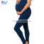 Yihao 2017 maternity wear clothing high wasit pregnancy belly maternity leggings for pregnant women