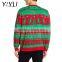 Custom Men's Traditional Dinosaur Fairisle Ugly Christmas Sweater