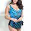 Nylon Plus Size One-piece Swimsuit