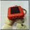 Green Energy Product 3-LED Solar Key Chain Light With Solar Panel 032-0