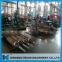 Centrifugal cast roller with shaft for conveyor