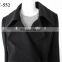 SFC-552 Black color luxury women pure cashmere coat