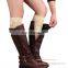 Colorful Lace Elastic Fashion Cheap Women Boot Socks