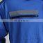 Custom Blue Wear Rough Workwear Greaseproof Blue Uniform Coveralls For Worker