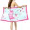 Popular Sublimated Custom Beach Towel for Sexy Girls