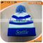 High Standard 100% acrylic beanie hat wholesale Factory price Beanie hat fashion embroidery knit beanie