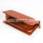 Trade Assurance Supplier Handmade Zupper Luxury Leather Wallet