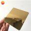 JYFM014 316 8K Mirror Polished Gold Finished Metal Stainless Sheet Steel