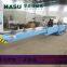 HUASEN truck loading unloading movable telescopic belt conveyor with hydraulic lifting system