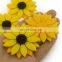 Wool Felt Flower with Leaves Felt Hair Flowers Handmade DIY accessories