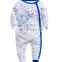 2017 Wholesale autumn winter newborn baby clothes soft cotton long sleeve toddler baby romper with foot