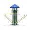 Outdoor Exercise Equipment Park Fitness Machine Foot Rotating Device , Outdoor Gym Equipment Park