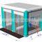 Wholesale pop up  ultrasonic humidifier inflatable disinfection entrance, decontamination fog misting tunnel room