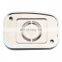 Classic Chrome Front Brake Fluid Reservoir Cover motorcycle brake master cylinder For Harley Softail FXFB FLSTF