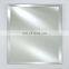 Customizable Shape Bathroom Hotel Bathroom Shower Mirror Wall Mounted Frameless Silver Mirror