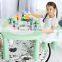 Puzzle learning building blocks toy game table
