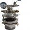 4" diamond miners with sight glass and shatter platter use for bho closed extractor