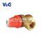 Gas Burner High Pressure 1/2 3/4 Inch Brass Safety Relief Valve