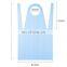 Disposable Blue Aprons  Transparent CPE Plastic Medical Grade Disposable Kitchen Painting Salon Restaurant Drug STORES