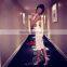 wholesale 2015 new pink khaki mesh sleeveless high neck cute sey women celebrity party prom bodycon knee-length bandage Dress
