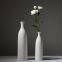 Grace Elegant Large White Hand Made Simple Ceramic Vase For Coffee Shop Living Room