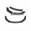 The new design arrives with body kit universal accessory PP material universal front bumper lip spoiler
