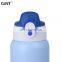 High Quality Water bottle Cute color one touch open lid Customer Color Pop-up Button Double Wall Stainless Steel Water Bottle