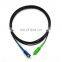 SC/UPC-SC/APC Single Mode G657A G652D Simplex Outdoor FTTH Drop Cable Patchcord Fiber Optic Patchcord