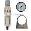 Hot Sale Pneumatic FRL Air Source Treatment Unit AW Series Auto Drain Filter and Regulator Combination With Gauge