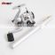portable pocket aluminum Ice Fishing Rod Pole + Reel mini telescoping Pen Fishing
