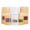 Best selling self-styled stand up kraft paper bag with window for food